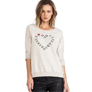 Marc By Marc Jacobs graphic sweatshirt size Medium Oatmeal Medium